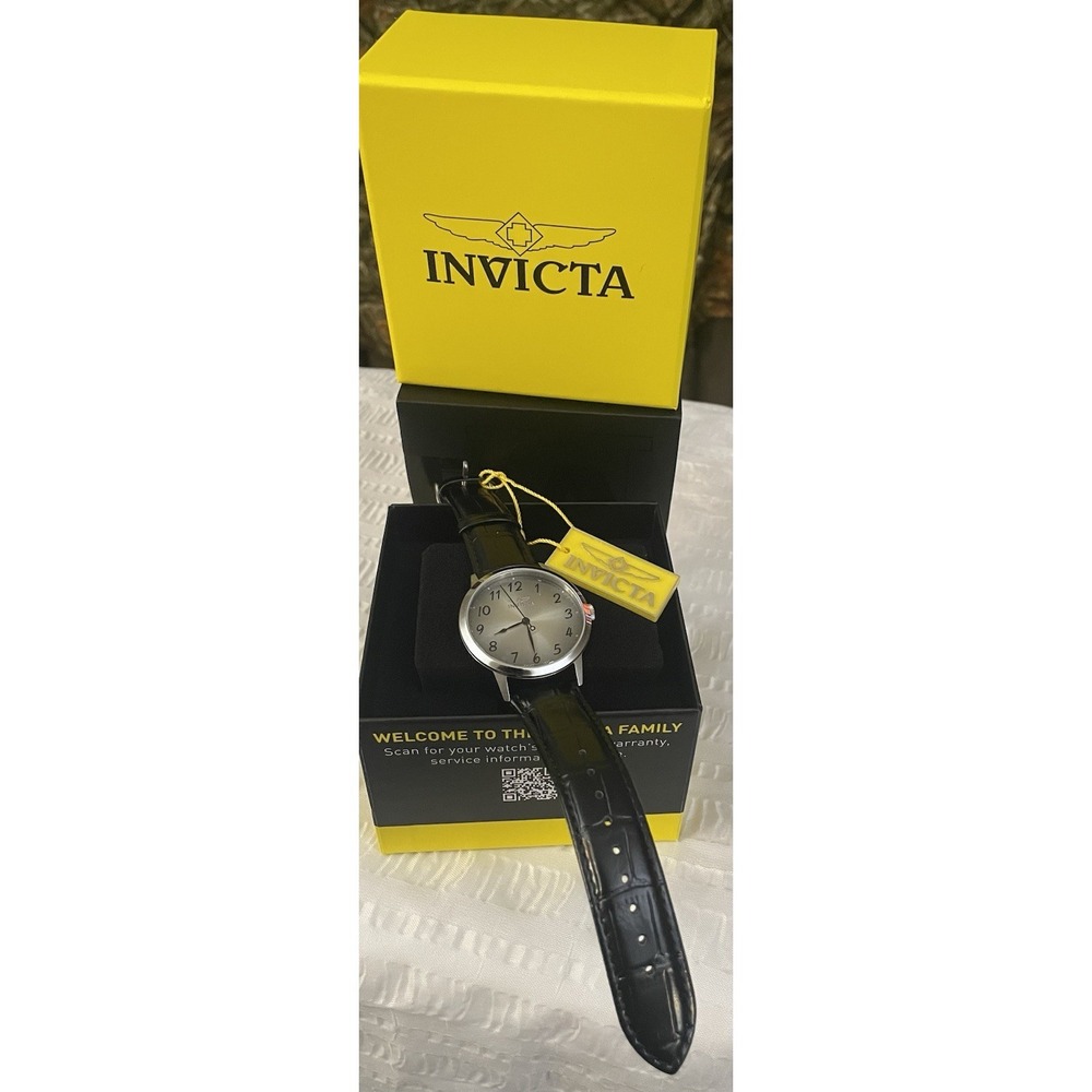 New Invicta Celestial Men's Watch 43mm, Black/Silver 50456 New!!